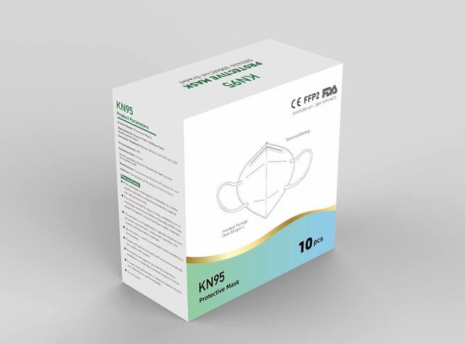 5 Ply KN95 Foldable Mask