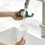 2 In 1 Olive Oil Bottle Spray Dispenser Bottle for Cooking with Fine Mist Nozzle