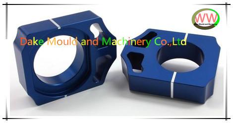 Rear Brake adjuster of aluminium 7075,6082, black,blue anodization, with