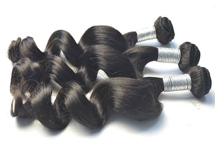 Loose Wave Virgin Peruvian Hair Extensions Natural Wave 20 Inch Peruvian Human Hair