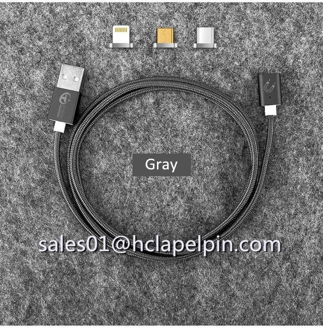 2.4A USB Charging Magnetic Adapter Charger Cable for Mobile Phone