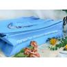 Buy cheap Blue Color Non Woven Tote Bags , Non Woven Shopping Bag Tinfoil Paper Lining Zipper from wholesalers