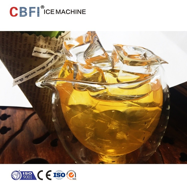 1000kg Air Cooled Ice Cube Machine With Germany / R507 Refrigerant