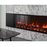 Buy cheap Brown Electric Fireplace With Added Moisture Humidifier And Overheating Protection from wholesalers