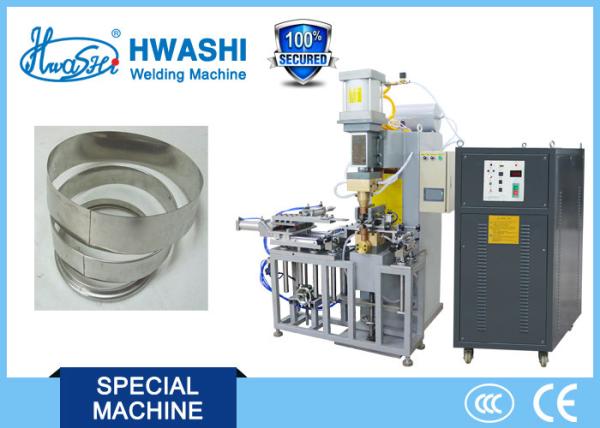 Buy cheap Automatic Stainless Steel Glass Belt Spot Welder , Inox Stainless Steel Spot Welding for Glass Lid Steel Belt from wholesalers