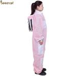 Hooded Breathable and Pink Beekeeping Protective Clothing With High Quality
