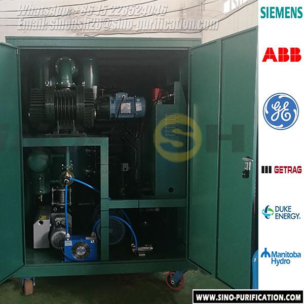 Metal Enclosure Transformer Oil Purifier Customizable High Efficiency 6000LPH