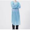 Buy cheap Waterproof Disposable Nonwoven CPE Apron Gowns With thumb Loop CPE gown from wholesalers