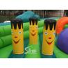 Buy cheap 25'x18' indoor big tiger inflatable toddler bouncy castle made of lead free material for family backyards from wholesalers