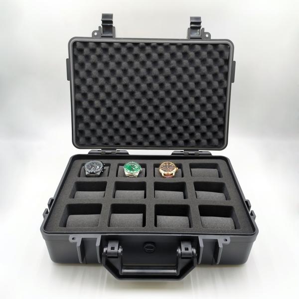 Buy cheap Twelve 12pcs Waterproof Watch Box Pp Alloy Plastic from wholesalers