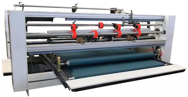 Semi Automatic Corrugated Pasting Box Machine Carton Folder Gluer