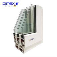 Buy cheap Sliding UPVC Window Door Profiles Dimex Lotus Series L108 product