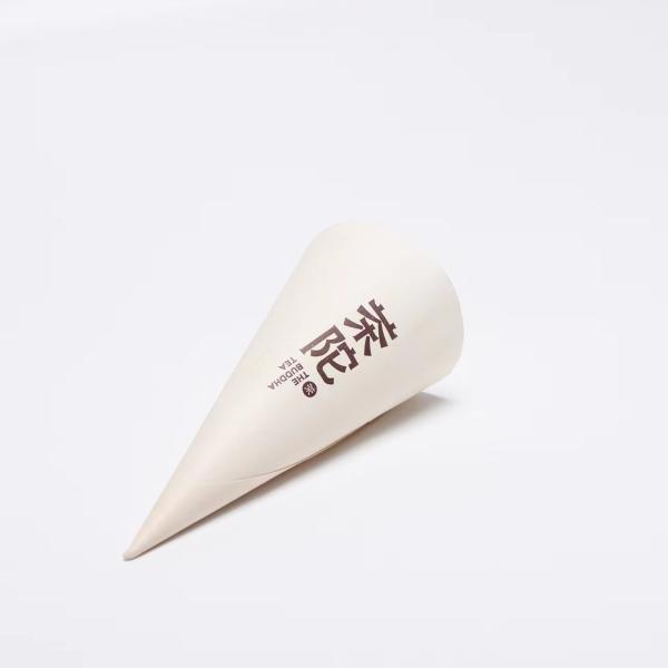 Ice cream paper holder logo crisp tube set ice cream egg sharp paper holder set