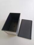450g 196x106x110mm Corrugated Non Toxic Loaf Aluminum Pan