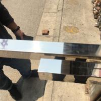 Buy cheap Welded 304L Stainless Steel Square Pipe 1mm Thickness 600G Polished product