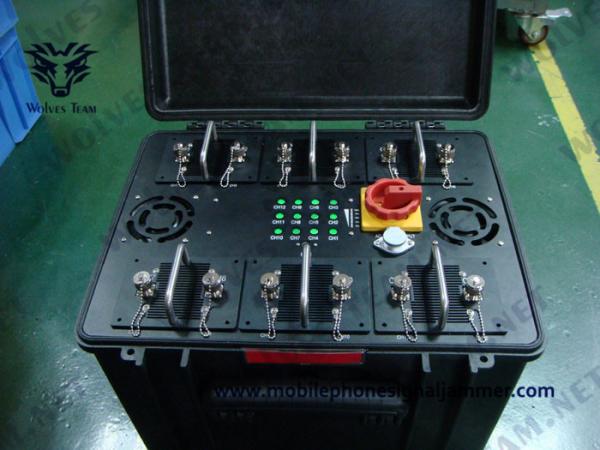 Buy cheap Pelican Case WIFI GPS Drone Signal Jammer Cover 100% Drones Uav High RF Power from wholesalers