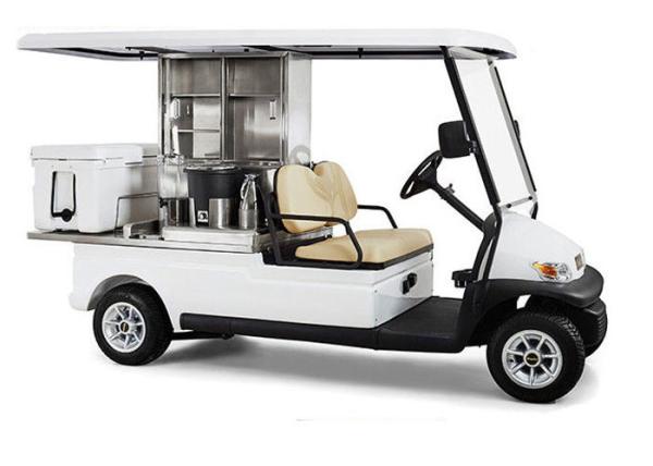 Buy cheap Electric Utility Golf Beverage Cart 48v Battery Power With Ice Box from wholesalers