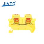 PTV 2.5 DIN Rail Terminal Block Side-Entry Push-in Connection 2.5mm² 26-12AWG