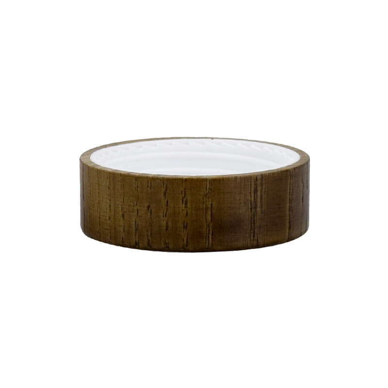 Natural 1oz 30ml Cosmetic Cream Glass Jar Matte White Glass Clay Mask Jar With Wooden Lid