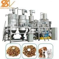 Buy cheap Dry Kibble Dog Food Extruder Machinery Plant Double Screw Puffing 58-380 KW product