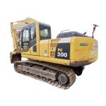 20000 KG Earth-moving Machinery Used Komatsu PC200 Excavator with EPA Certificat