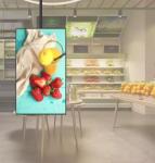 Ultra Thin Bezel 32 43 55 Inch Android Cafe Shop Digital Screen Lcd Restaurant