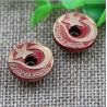 Buy cheap Custom hot sale gold color five-pointed star alloy 17 mm denim snap button for clothing from wholesalers