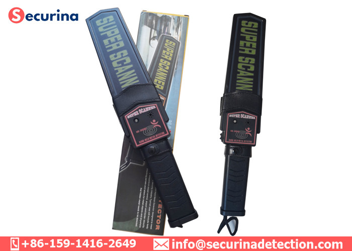 270mW Power Security Metal Detector Wand Manual Inspection Weapons / Explosive