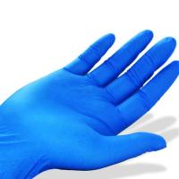 Buy cheap Laboratory Hospital Beaded Cuff Hygiene Clinical Gloves product