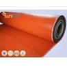 Buy cheap Red Fire Resistant Silicone Coated glass cloth fabric For Expansion Joint High Strength from wholesalers