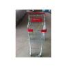 Buy cheap Supermarket Push Cart Retail Grocery Metal Wire Shopping Trolley Cart With Powder Coated from wholesalers