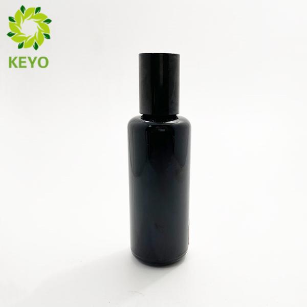 Buy cheap 60ml Amethyst Empty Cosmetic Bottles With Roller Ball For Oil Packaging from wholesalers
