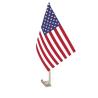 Buy cheap Promotional Angola 12 X 18 Personalized Polyester Car Window Flag With Plastic Rod from wholesalers