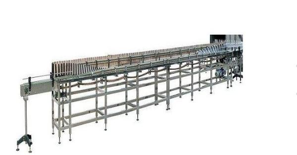 Buy cheap Stainless Steel Sterilizing Bottle Conveyor Systems Pet Juice Bottle Neck Tilting from wholesalers