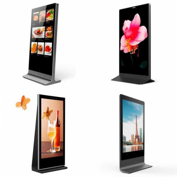Buy cheap Indoor Digital Signage Kiosk 43 Inch Wide View Free Stand LCD Advertising Player from wholesalers