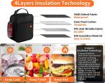 Lightweight Insulated Tote Case Outdoor Lunch Box Insulation Removal Bags With