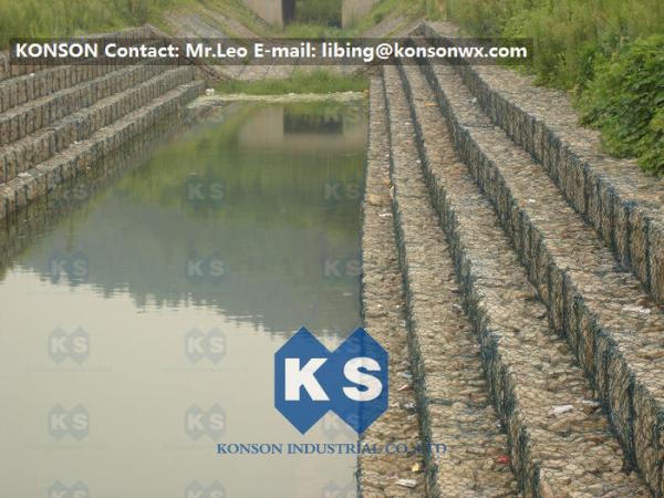 Buy cheap Heavy Zinc Coated Gabion Basket Retaining Wall 8x12cm To Protect Riverbank from wholesalers