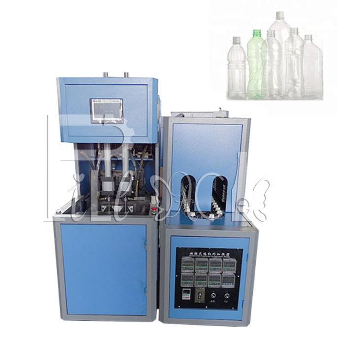 2000ml Semi Auto PET Water Bottle Blowing Machine Stretch moulding