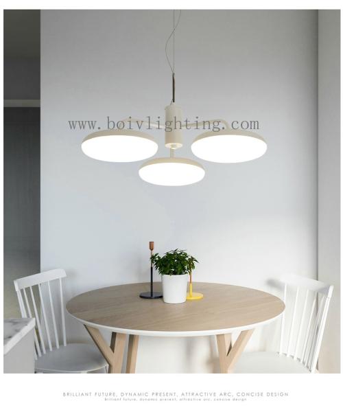 Buy cheap Three LED Can Make Ceiling Or Handlier 36W 520*520*200MM White Color Simple from wholesalers