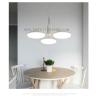 Buy cheap Three LED Can Make Ceiling Or Handlier 36W 520*520*200MM White Color Simple from wholesalers