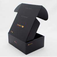 Buy cheap Black Corrugated Mailer Boxes Card Paper Shipping For Router Small Electronic product