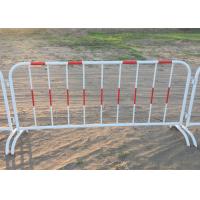 Buy cheap Mobile Temporary Road Traffic Barriers 1.1m Height Concrete Safety Barrier product