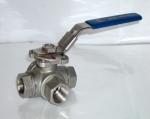 Three Way Ball Valve,thread ball valve,tee ball valve