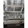 Buy cheap 8 Barrel Commercial Ice Cream Freezer Dipping Cabinet 12 Tray Tempered Glass from wholesalers