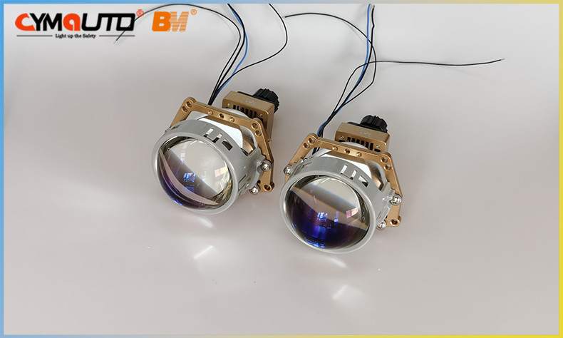 Universal 3 Inch Bi Xenon LED Projector Lens Auto Retrofit Headlight
