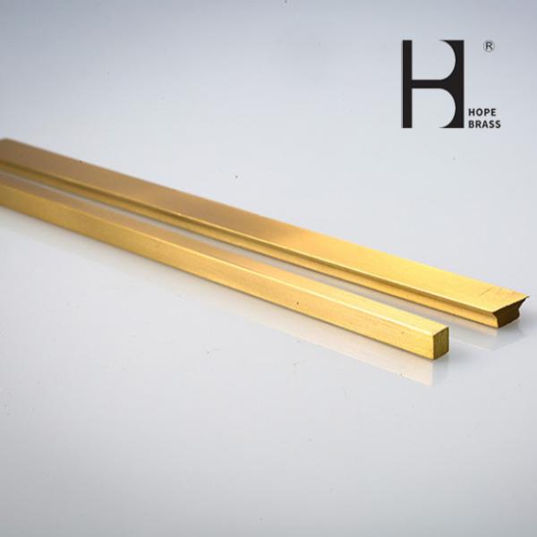 Buy cheap Corrosion Resistant Brass Flat Bars , C38500 Round Brass Rod from wholesalers