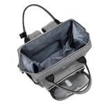 Geometric Polyester Fashion Mummy Maternity Nappy Bag 25*16*42cm