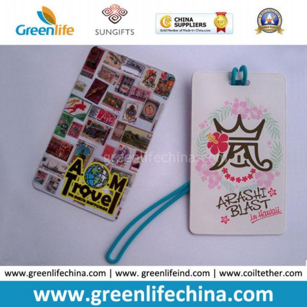 Buy cheap Personalized Full Color Print Plastic PVC Luggage ID Name Tag from wholesalers