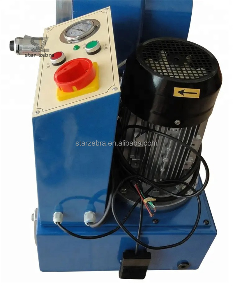 Professional P32 P20 1/4-2'' DX68 DX69 Hydraulic Pipe Hose Crimping Tool Crimper 2inch 4 Wires Hose Pressing Machine