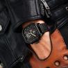 Buy cheap Waterproof Full Leather Quartz Gold Clock Luminous Wrist Watch Square Sport Mens from wholesalers